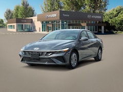 2025 Hyundai Elantra Hybrid Blue Sedan Ecotronic Gray Pearl