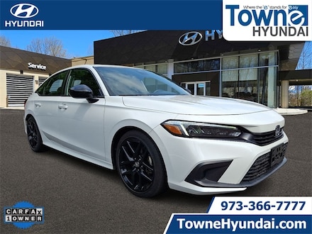 2022 Honda Civic Sport Sedan Platinum White Pearl